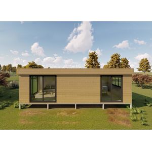 Modular Light Gauge Steel Frame Prefabricated Bungalow , Cheap Earthquake Prefab