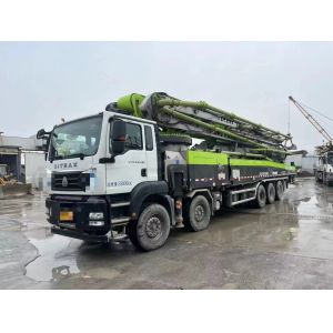 China 2023 Zoomlion 70m Concrete Pump Truck with Original Frame and Hydraulic Machining Process on sale
