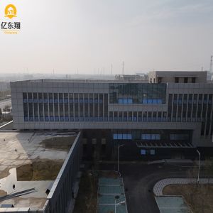 Steel Frame Buildings Construction with Sandwich Panel Cladding