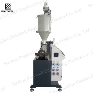 China PA66 GF25 Nylon Thermal Break Strip Extrusion Production Line Polyamide Bar Extruder on sale