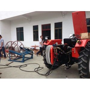 Tractor Cable Winch Puller Model 304 40KN Two Wheel Tractor Pulling Machine