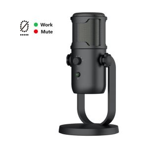 Vocal Karaoke USB Condenser Microphone Wired Condenser 48000HZ