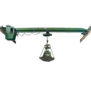 China LZ Type Single Girder Electric Overhead Traveling Crane with Grab ground control on sale