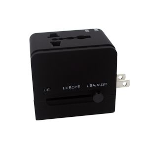 Wholesale cheap gift items travel multiple USB adapter, multi plug travel