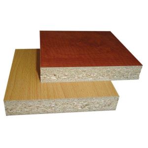 6-30mm Pine Veneered Particle Board , Colorful Indoor Laminated Particle Panels