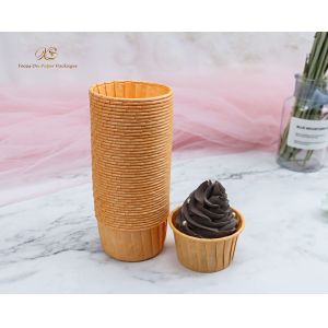 LFGB Mini Baking Muffin Cups Grease Proof Cupcake Liners For Wedding Party