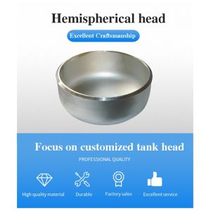 Casting Mixing and Bolier Fire Pit Tank Head for Customized Support OEM