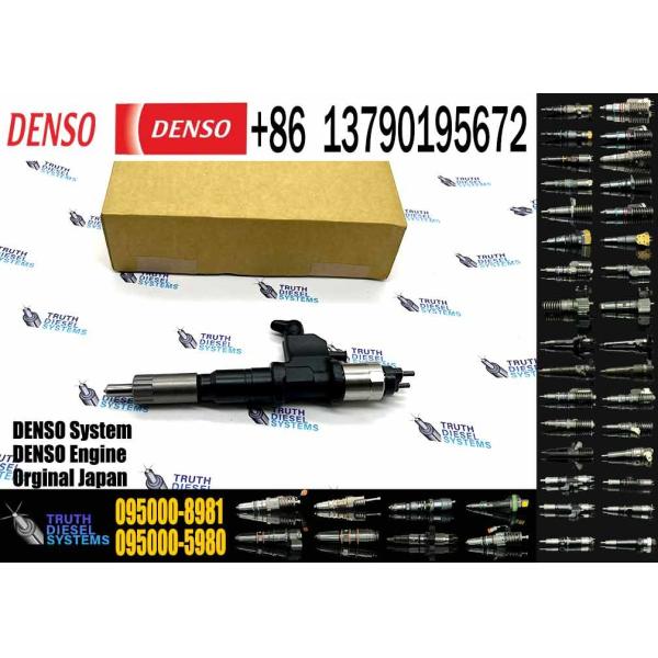 High Quality fuel injector 095000-8980 095000-8981 095000-8982 8-98167556-2 for ISUZU 6WG1 Engine