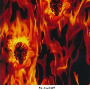 50cm 80cm 100cm Width Flame T PVA Water Transfer Film