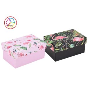 CMYK Cardboard Apparel Packaging Boxes Custom Printed Garment Packaging Box