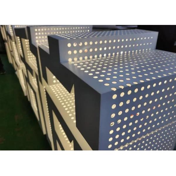 Customize Colorful Perforated Stainless Steel Sheet For Indoor Partitions Wall Decorations