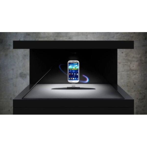 1920x1080 Full HD Hologram Pyramid , 22" 3D Holo Box for Advertising Or Exhibition