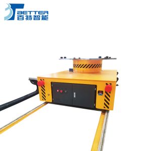 55ton Material Handling Transport Transfer Bogie on Curved Rails