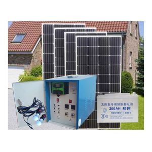 DC/AC 3000W Home Solar Power Systems Monocrystalline Silicon For Domestic