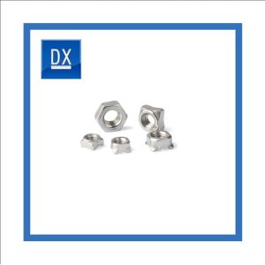 China AISI 304 Stainless Steel DIN934 Squae Weld Nut M12x1.25 on sale