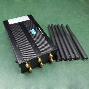 6 Antennas High-power Portable 3G/4G (LTE+WIMAX) Cell Phone Jammer+wifi jammer