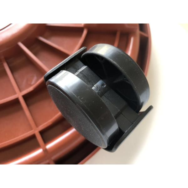 Custom Made 2 Inch Nylon Caster Wheels / Swivel Chair Wheels With Brake