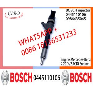 BOSCH Common Rail Injector 0445110069 0986435164 0445110070 0986435158