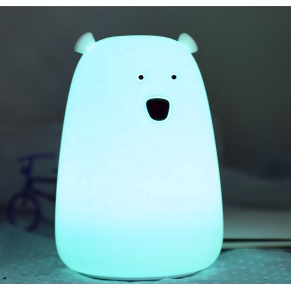 Quality 3pcs AAA Bear Night Light 4pcs LED With Pat Control Function wholesale