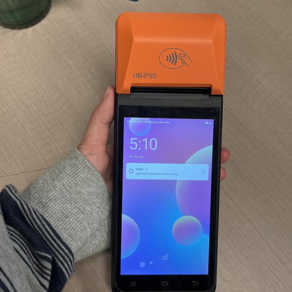 Cheap Highly POS Terminal with Multiple Language Support NFC Functionality and Free SDK Integration for sale