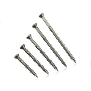 Trim Head U Thread Self Tapping Exterior Deck Screws For Treated Lumber 8.8 10.9 12.9