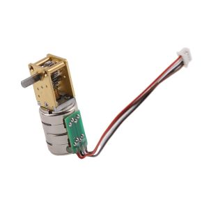 15mm Dual Stepper Motor 5V High Torque Worm Gear Motor With Mini Horizontal