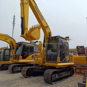 Used Komatsu PC130 Excavator in Shanghai with 13 Ton Capacity and Good Condition