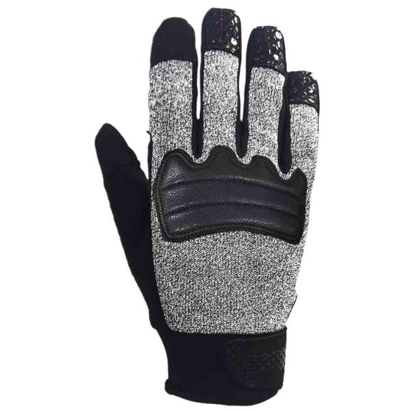 Mechanics Style Hysafety Needle Puncture Resistant Gloves With Level 4 Palm