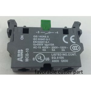 ABB SWITCH CBK-CB10 Contact Block Especially Suitable For Cutter GT5250