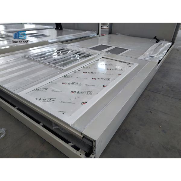 20ft 40ft Fold Out Container Homes , Prefab Container Homes For Construction