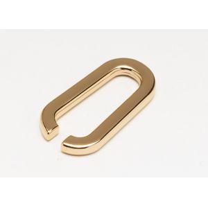 Gold Plated Zinc Alloy Handbag Accessories Hardware With Customized Logo