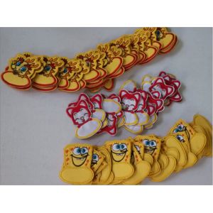 Leather Llabel Laser Cutting Machine Trademark Automatic Edge Tracking Laser