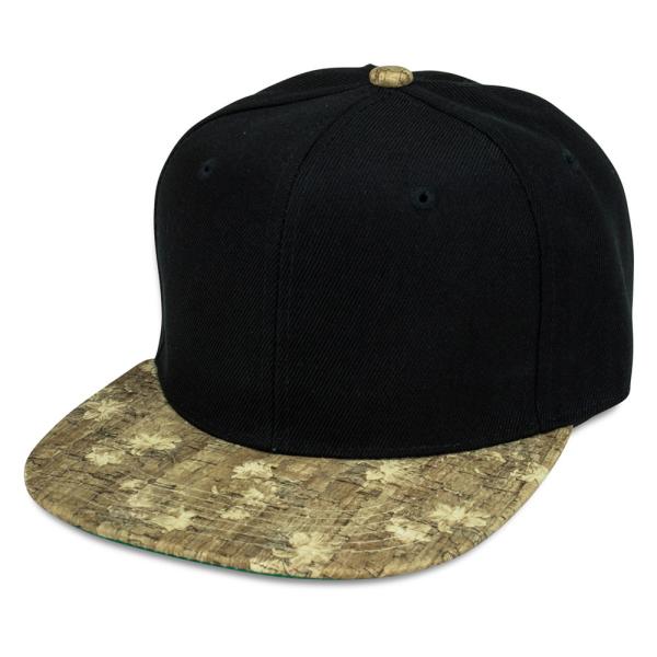 Quality Square Brim Snapback Baseball Caps Triangle Metal Wood Color Hiphop Hats Casual For Adult wholesale