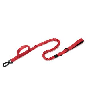 Pet Explosion Proof Reflective Leash Double Handle Nylon Tactical Dog Leash