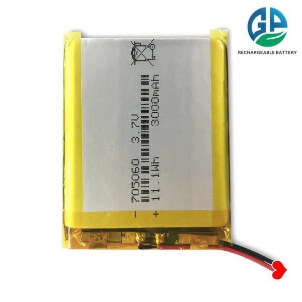 High Discharge Rate Battery 3.7V 3000mah 30C Max60C Rechargeable Lipo Battery