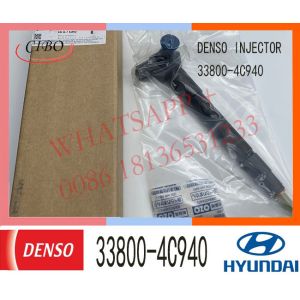 Denso Common rail fuel injector 295700-0820 33800-4C940 338004C940 For Hyndai