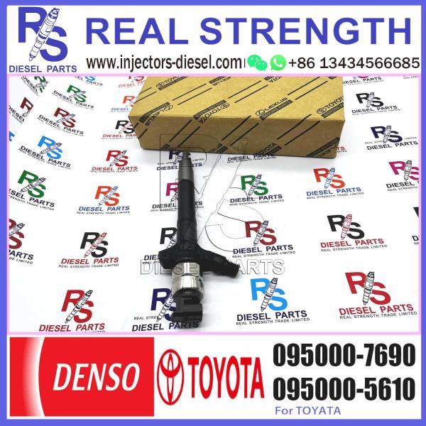 injector nozzle 23670-0R050 23670-09270 injector for Toyota 1AD-FTV 2AD-FTV common rail injector 095000-6680 095000-7690