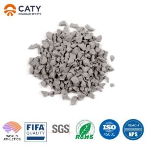 Gray Rubber Granules For Playground All Weather EPDM Playground Pellets