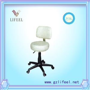Cheap fashionable salon furniture barber chair stool with backrest for sale