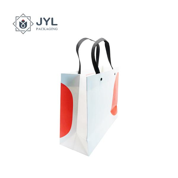 Ultralight Multipurpose White Cardboard Bag , Antibacterial Paper Bag For