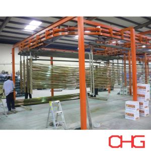 Customized Powder Coating Line with Electrostatic Spray Guns Technical Data and