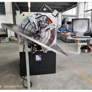 0.3 - 2.5mm Wire Forming Multifunction CNC Spring Making Machine With Servo
