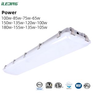 High Bay Warehouse Lighting 155W Led Vapor Tight Waterproof Light with Dimmer