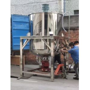 Electrical Heating Top Homogenizer Mixing Tank 2000L For Cosmetics Industry