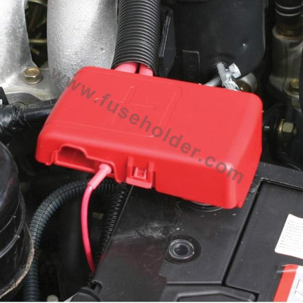 Car Secured Contact Post 32V 400A Battery Distribution Terminal Block Set For Auto Marine Car Trailer RV Boat