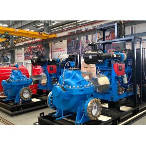 Diesel Engine Driven Emergency Fire Pump Centrifugal For Terminals / Oil Depots