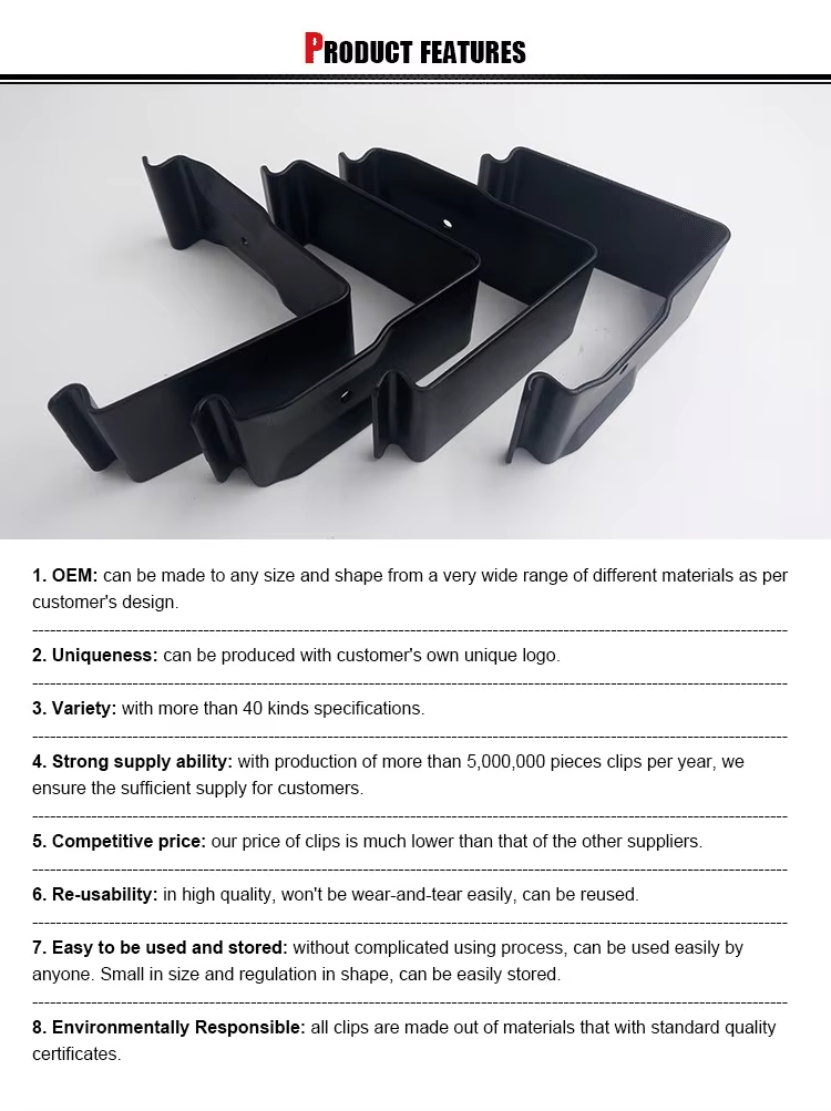 Spring Steel Reusable Shipping Crate Clip V Shape Clip for Wooden Box