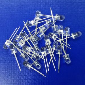 Cheap Customized IR Diode 45deg Round Head Shape 0.1W Power Dissipation 1000 Mcd 5mm IR 880nm LED Emitter For Vision Product for sale