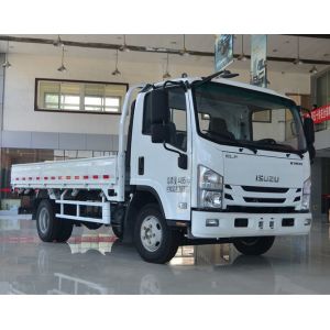 Cheap Japanese Isuzu KV100 Eu 6 Engine 120hp Light Cargo Fence Truck With 2 Tons 3 Ton Loading Lorry Truck for sale