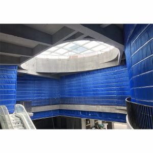 OEM Molded Heat Resistant Fire Roller Curtain For Projects